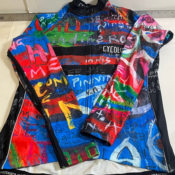Cycology 8 Days a Week Long Sleeve cycling Jersey Size XL - Picture 6 of 10
